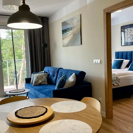 Apartment Nadmorskie Kaszuby - Baseny, Sauny, Jacuzzi, Sala Zabaw, Garaz, Do Plazy 450m Plaskie Dojscie Jastrzębia Góra
